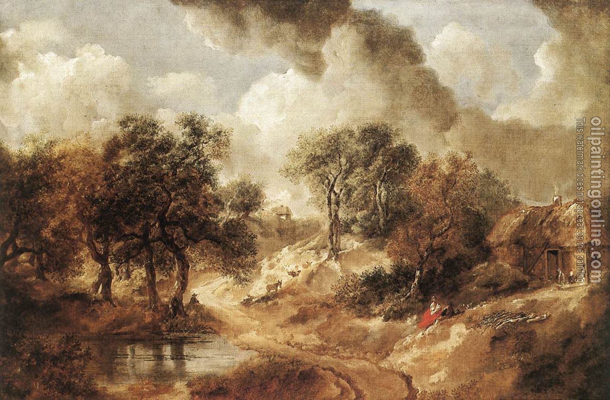 Gainsborough, Thomas - Landscape in Suffolk